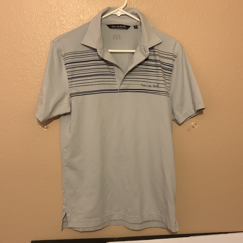 Travis Mathew Mens Polo Shirt, Small